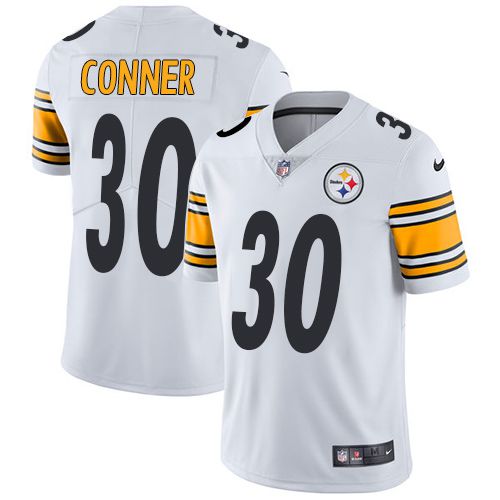 Men Pittsburgh Steelers #30 James Conner Nike White Vapor Limited NFL Jersey->pittsburgh steelers->NFL Jersey